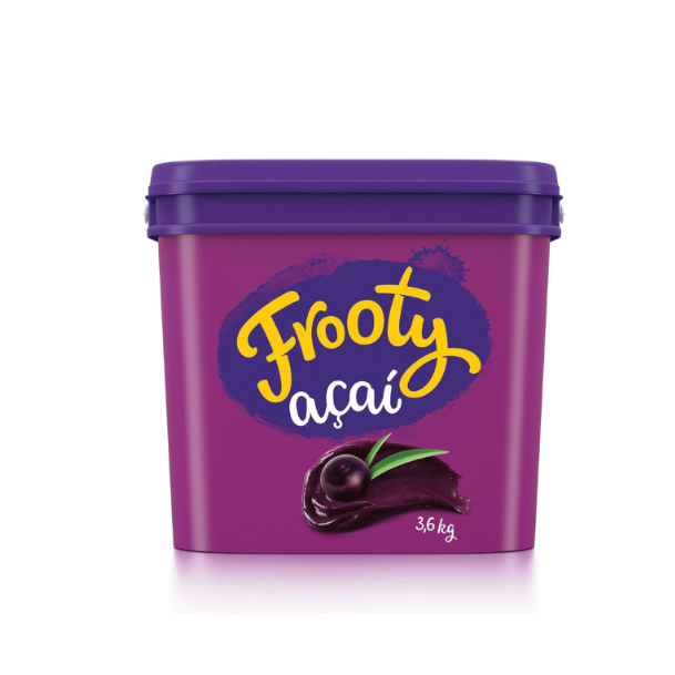 Açaí com Guaraná / Açaí with Guarana FROOTY - 3.6Kg