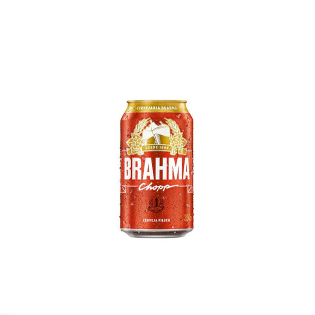 Cerveja Chopp Lata / Beer Chopp BRAHMA - 350ml