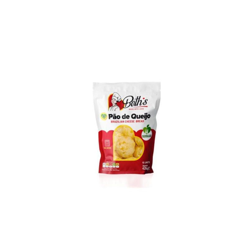 Pão de Queijo Congelado / Frozen Cheese Bread BETH'S - 15un