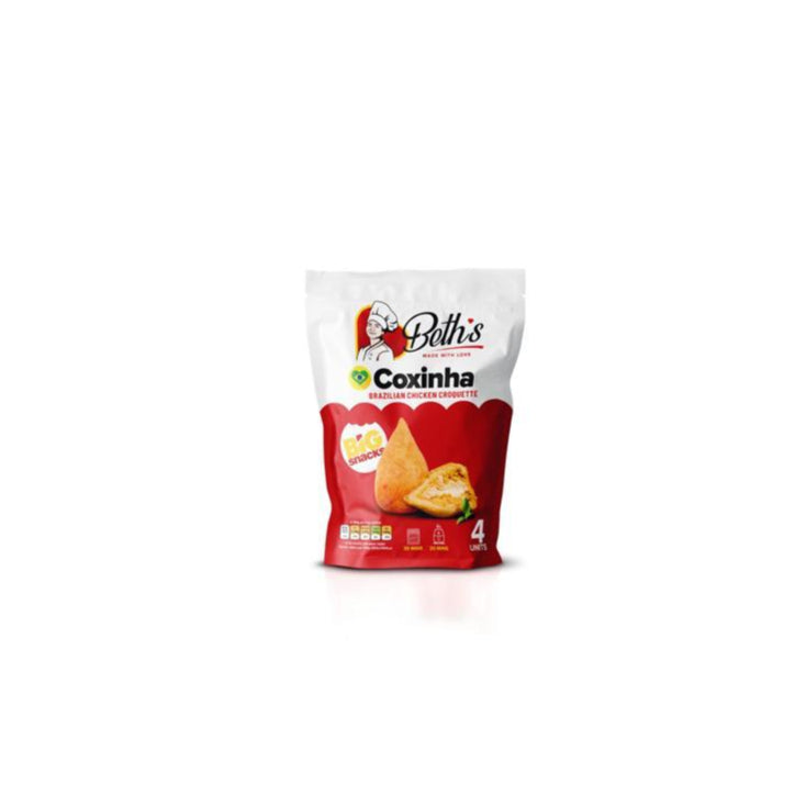 Coxinha de Frango Frita e Congelada / Frozen Chicken Croquette BETH'S - 4un