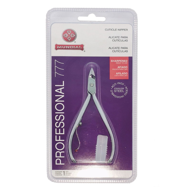 Alicate para Cutículas Professional / Professional Cuticle Nipper MUNDIAL - 777