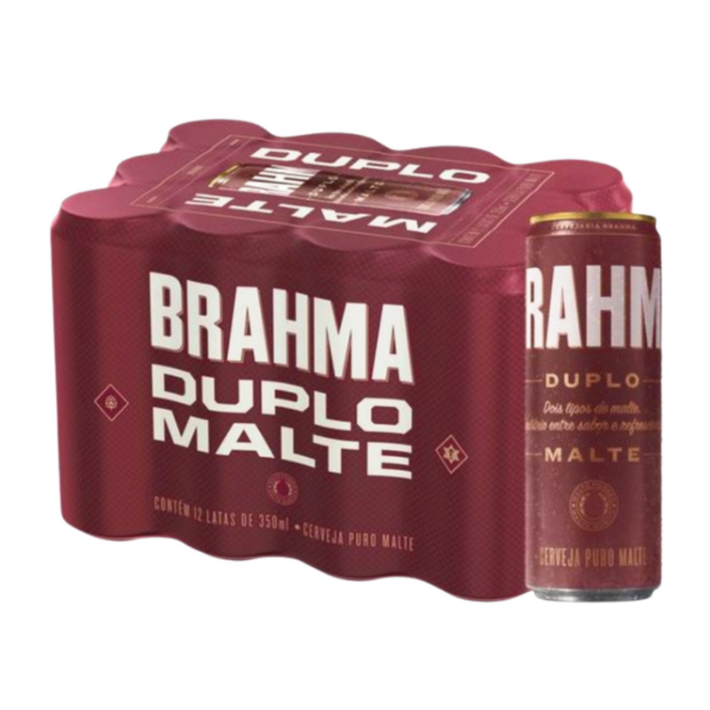 Cerveja Duplo Malte / Malt Beer BRAHMA - 350ml