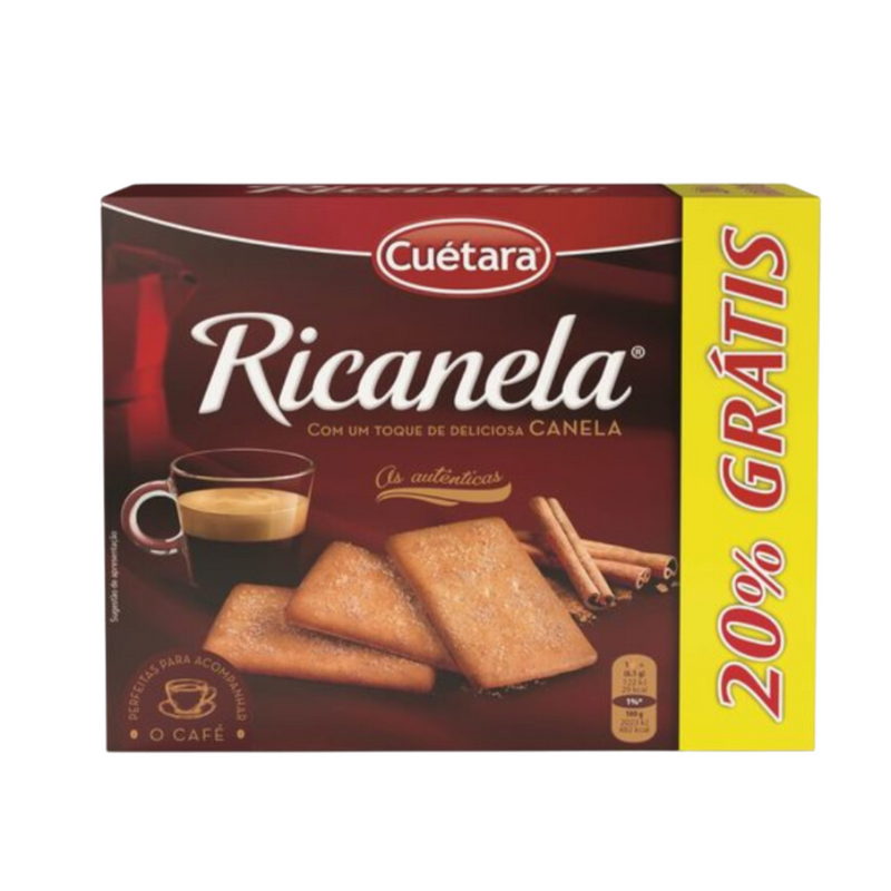 Biscoito com Canela / Cinnamon Biscuit RICANELA - 426g