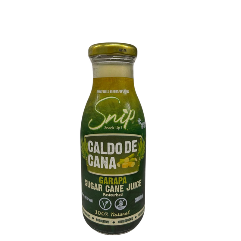 Caldo de Cana / Sugar Cane Juice SNIP SNACK - 300ml