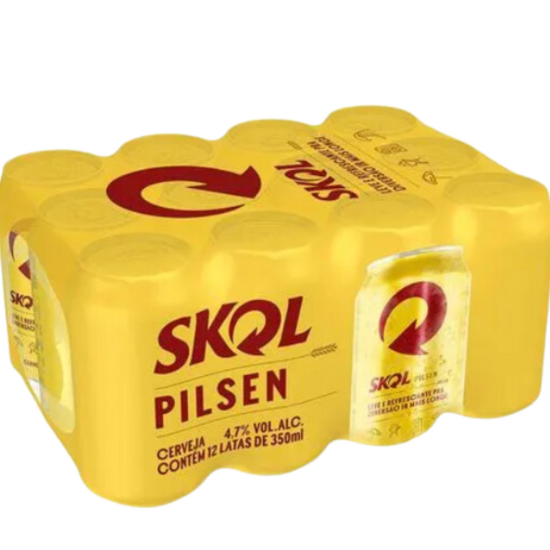 Cerveja Lata / Beer SKOL - 350ml