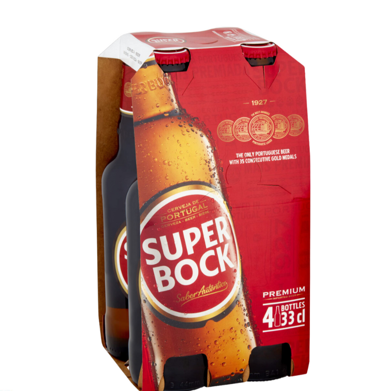 Cerveja de Garrafa / Beer SUPER BOCK - 330ml