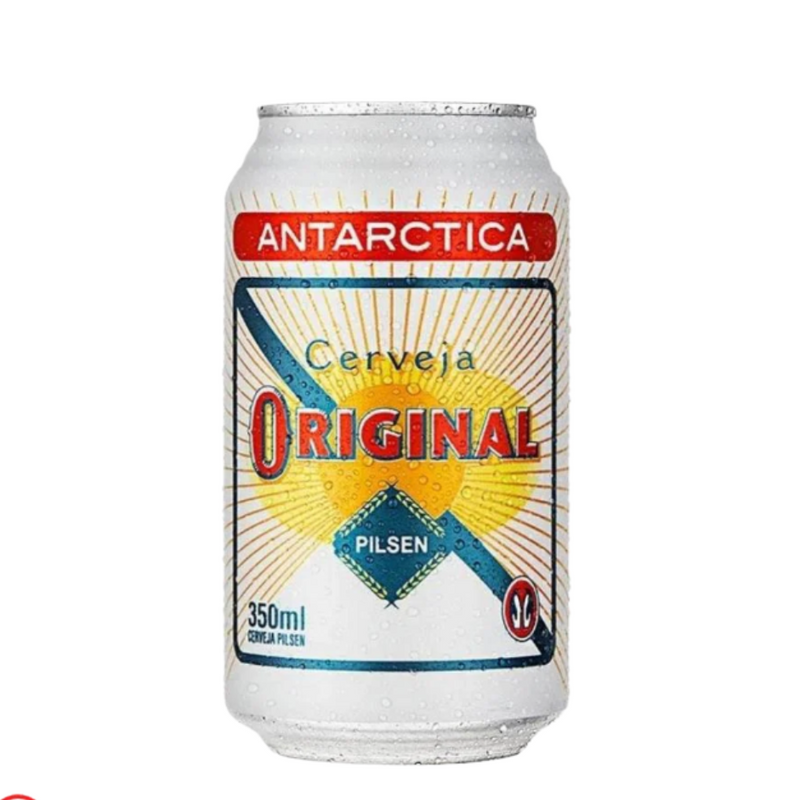 Cerveja Original Lata / Original Beer ANTARCTICA - 350ml