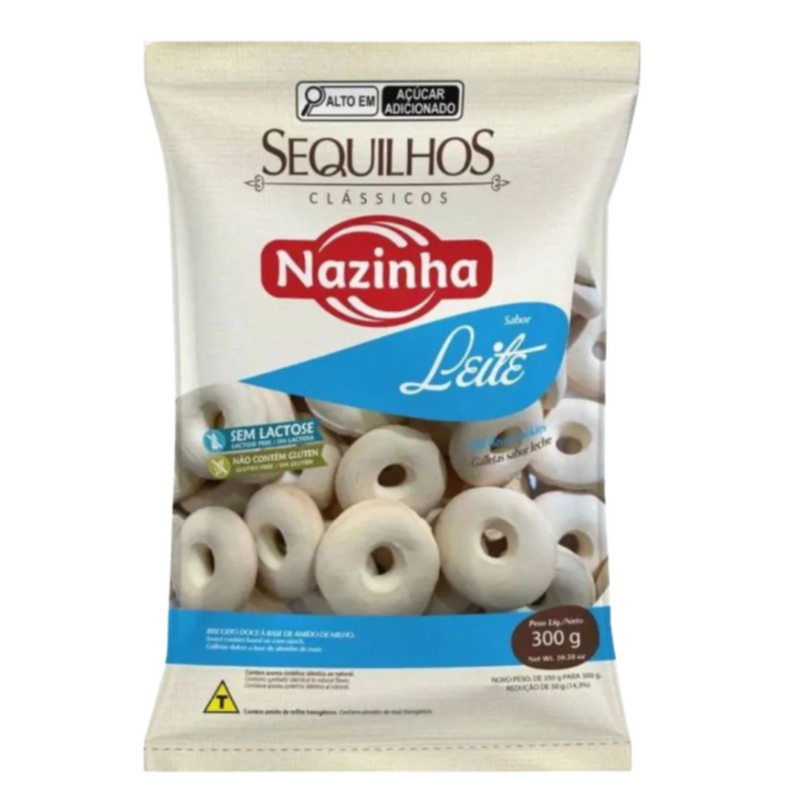 Sequilhos de Leite / Milk Biscuit NAZINHA - 300g
