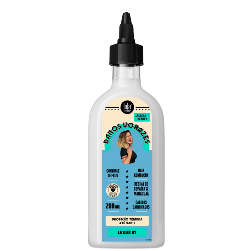 Finalizador Danos Vorazes / Brazilian Hair Leave In LOLA - 200ml