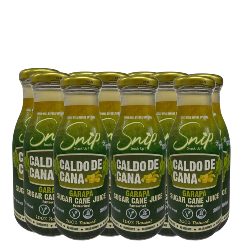 Caldo de Cana / Sugar Cane Juice SNIP SNACK - 300ml