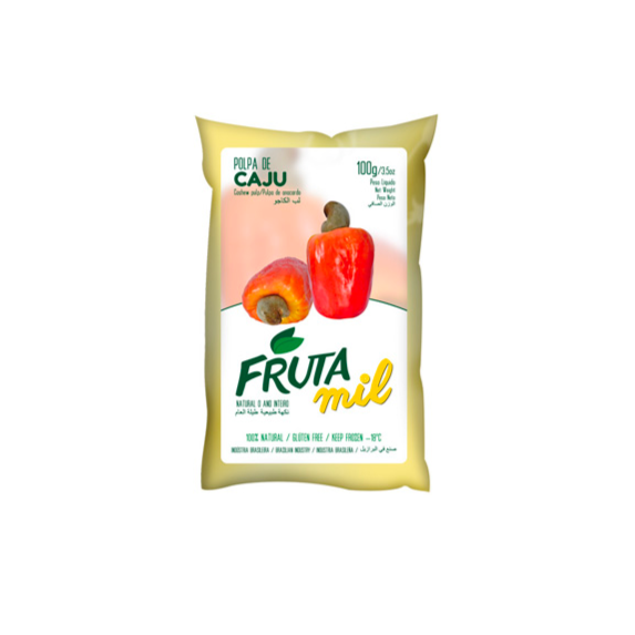 Polpa de Caju / Cashew Pulp FRUTAMIL - 100g