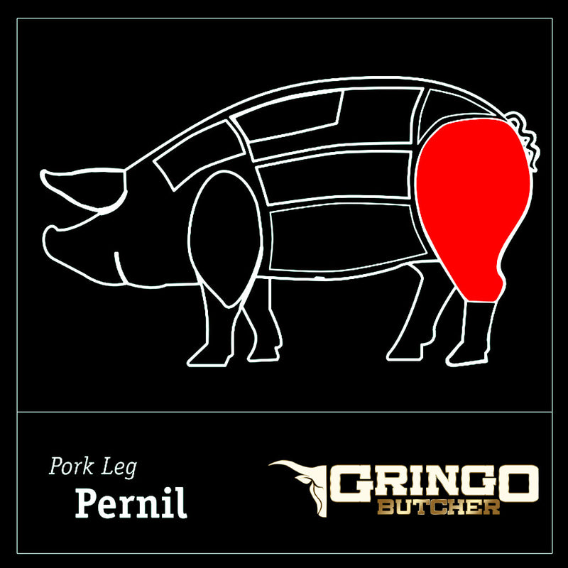 Pernil de Porco sem Osso / Boneless Pork Leg (Kg)