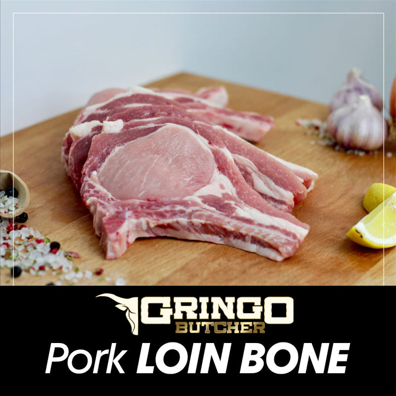Bisteca de Porco / Pork Loin with Bone (Kg)