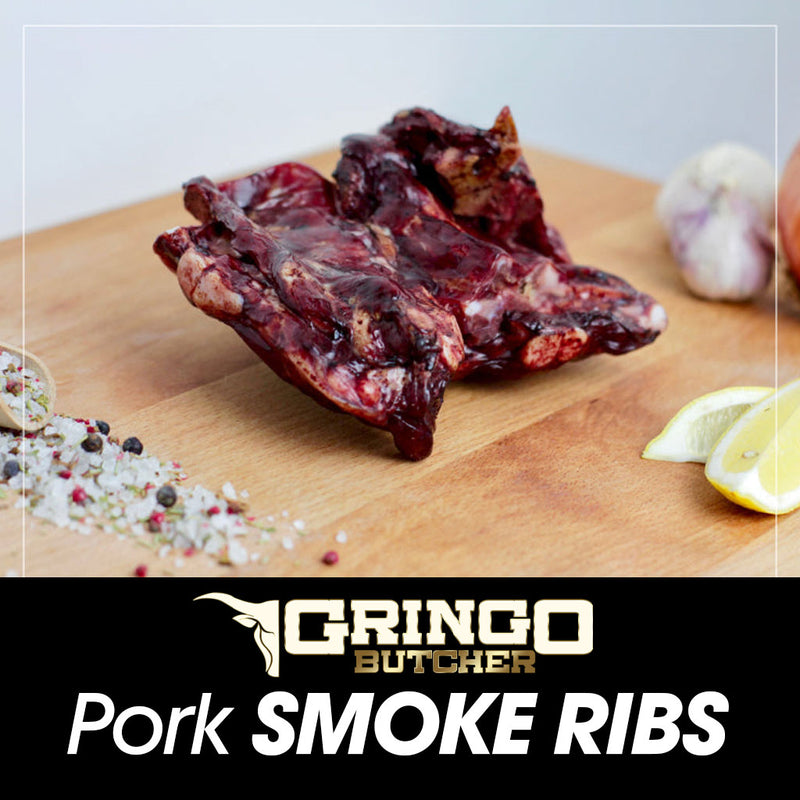 Costelinha de Porco Defumada / Smoked Pork Ribs (Aprox. 500g)