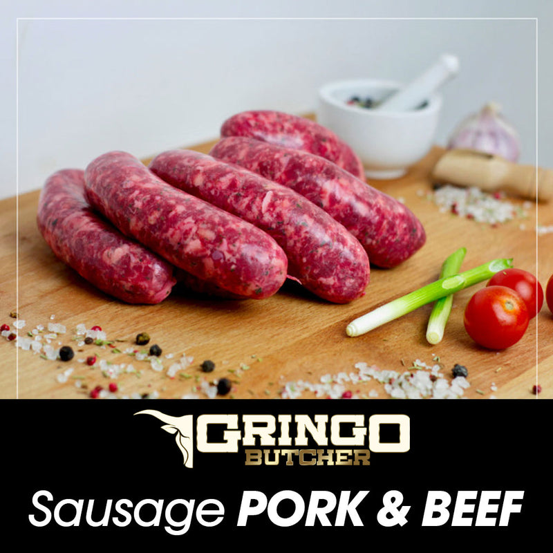 Linguiça Mista sem Pimenta / Pork and Beef Sausage (500g - 1Kg)